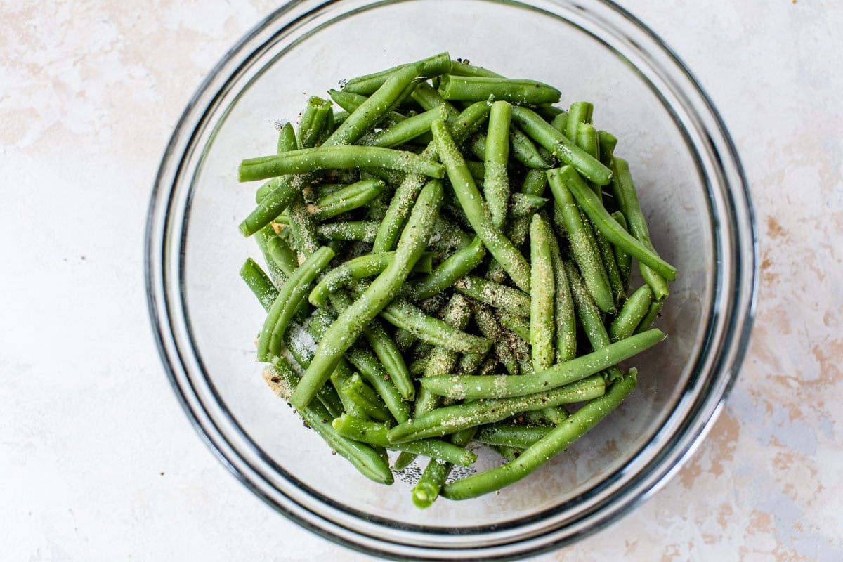 seasoning green beans for air fryer green beans